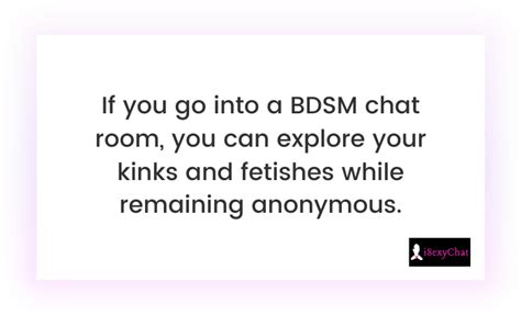 chat fetish|Anonymous BDSM Chat Without Registration .